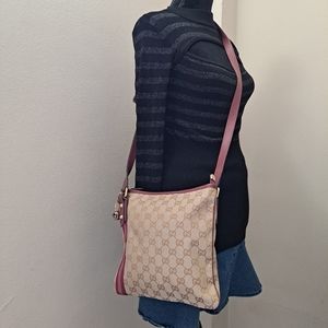 Gucci GG Canvas Jolicoeur Messenger Bag